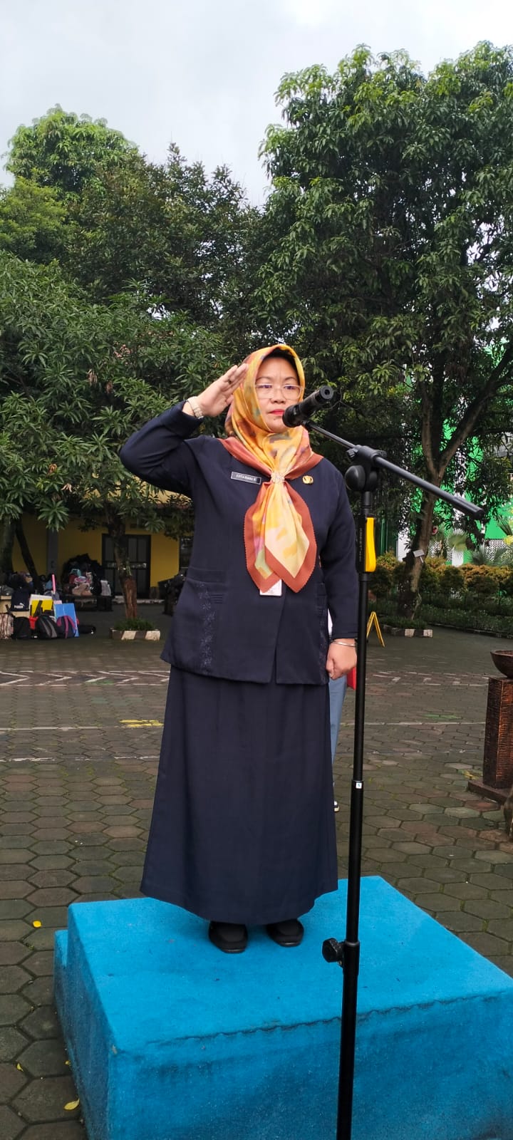 Upacara Bendera Senin, 29 Januari 2024 : Kedisiplinan merupakan sikap yang harus dimiliki peserta didik SMAN 109 Jakarta